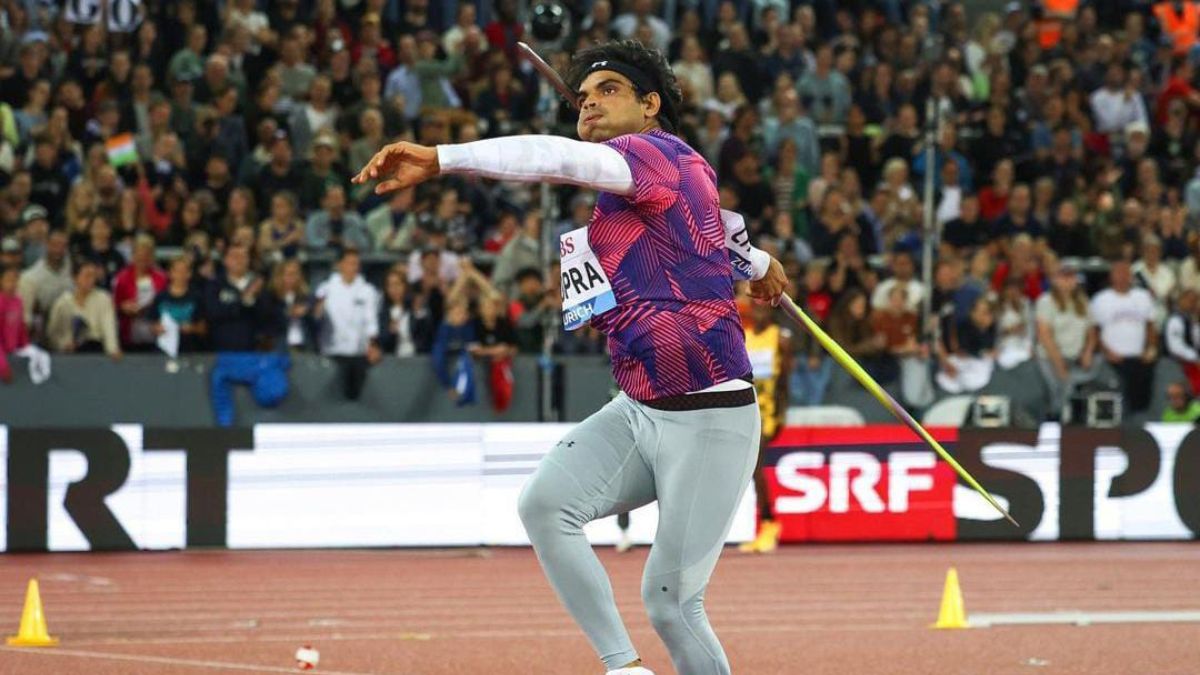 Diamond League javelin Final 2023 Neeraj Chopra places second