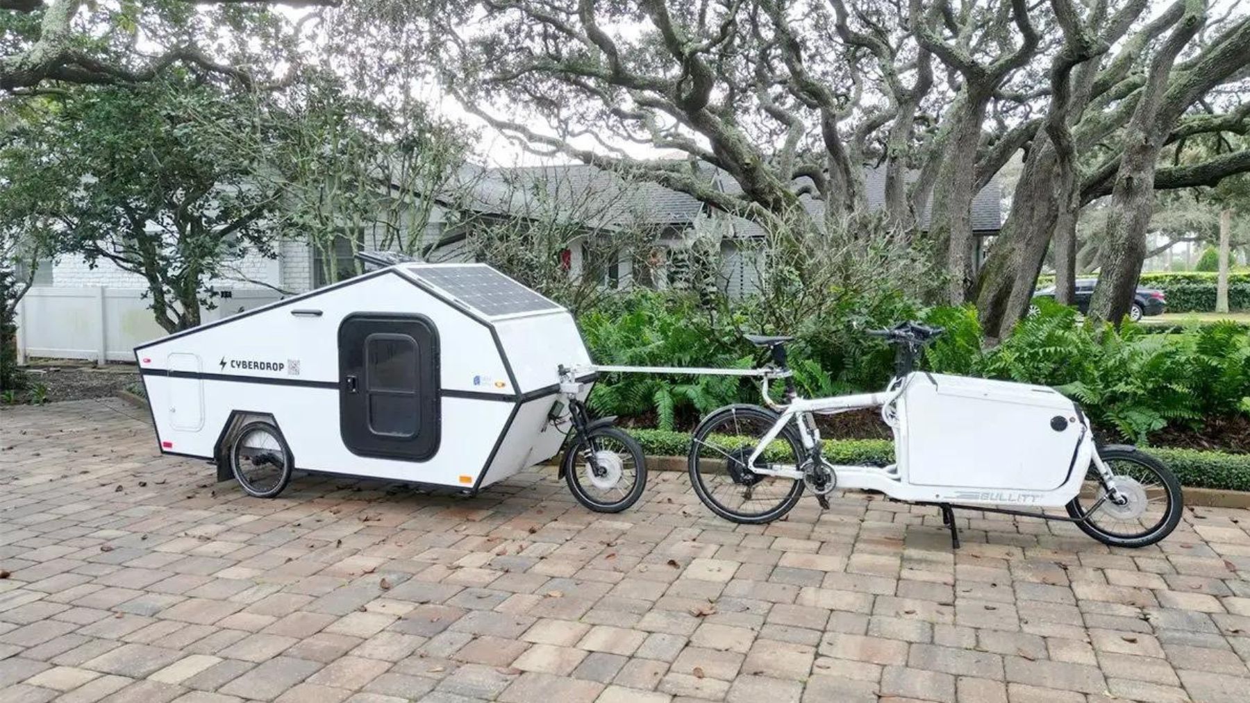 caravana para bicicleta