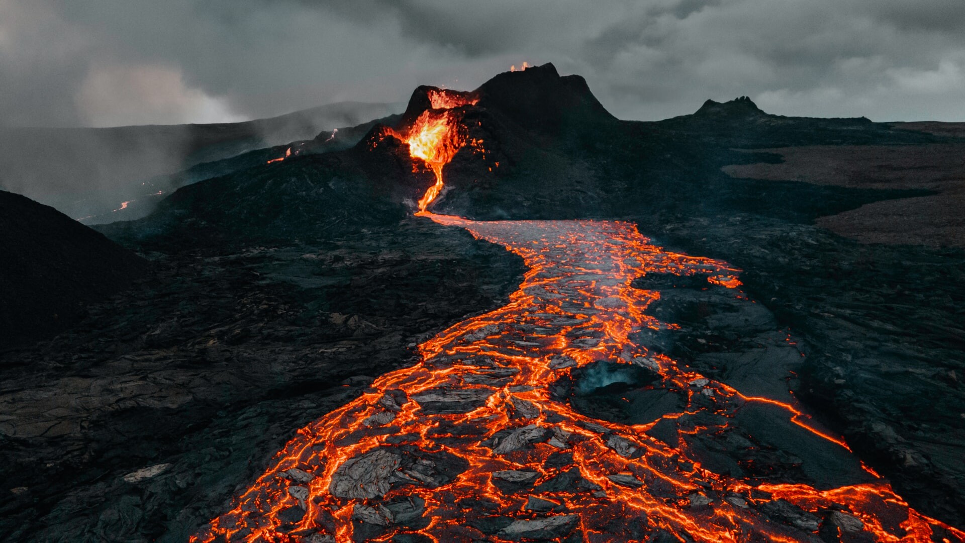 restos de volcanes para producir energía