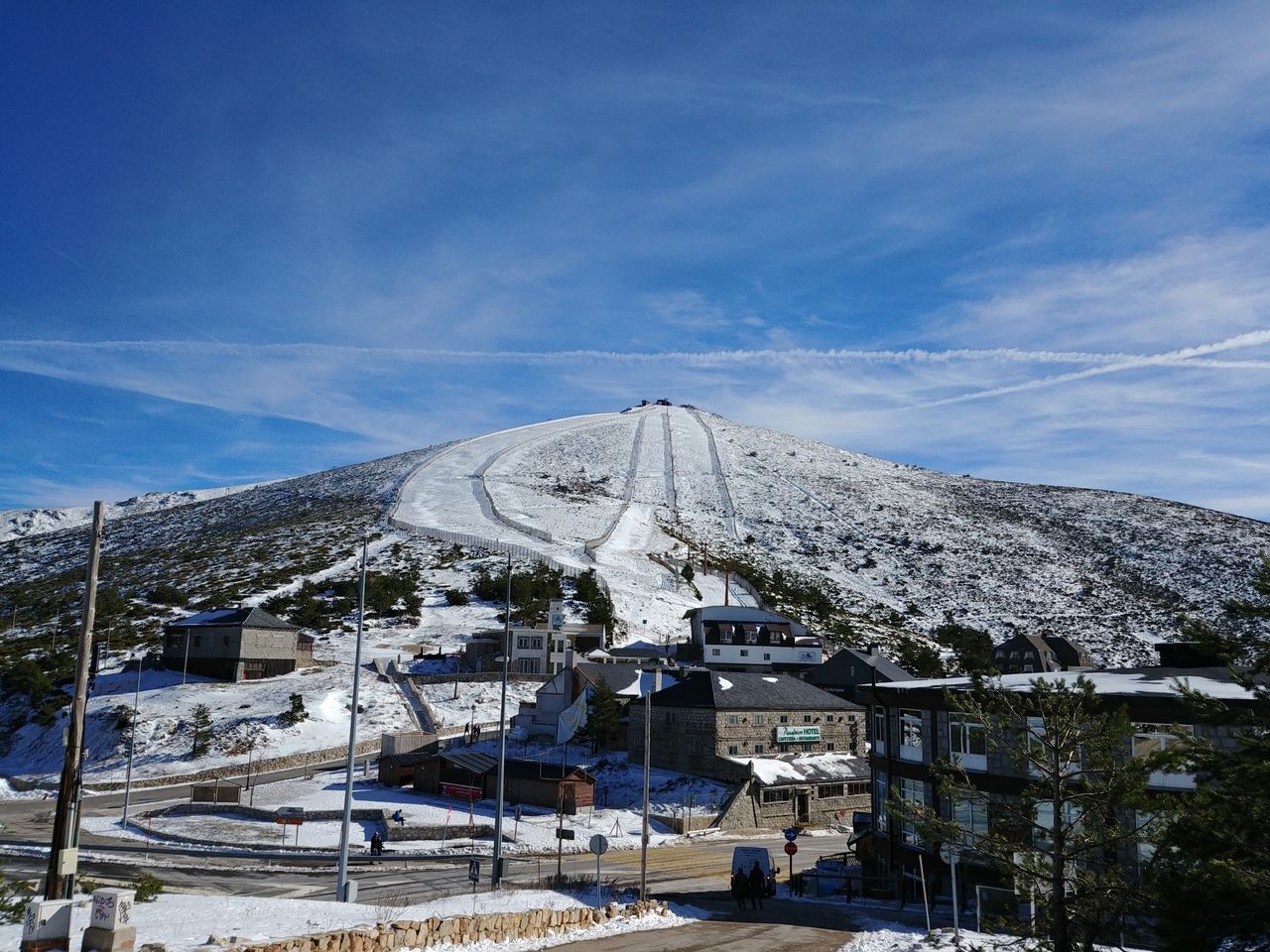 Navacerrada pista Guarramillas