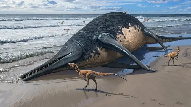 Ichthyotitan Severnensis reptil