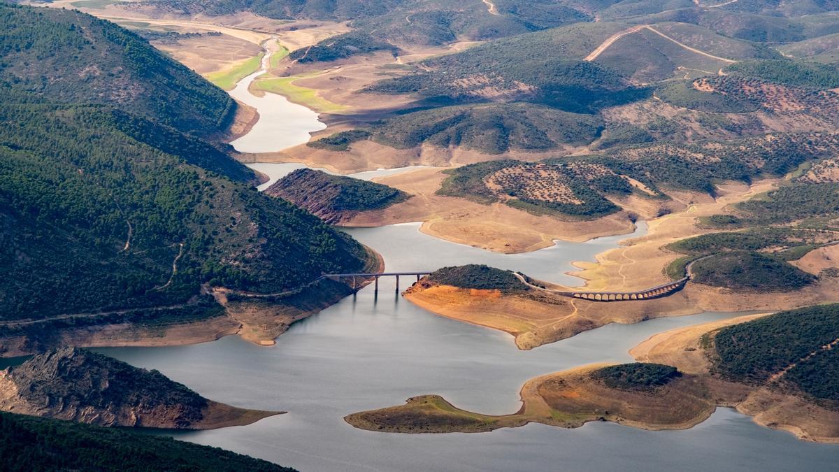 España Portugal caudales estuario Guadiana