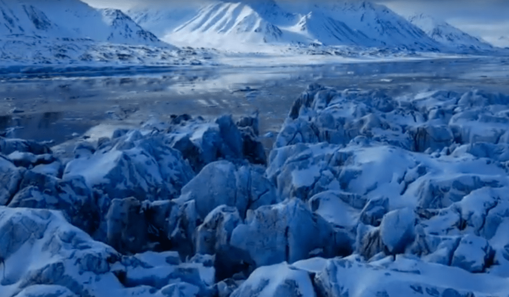 “Song of the Glacier”. Nature's cry for help becomes music