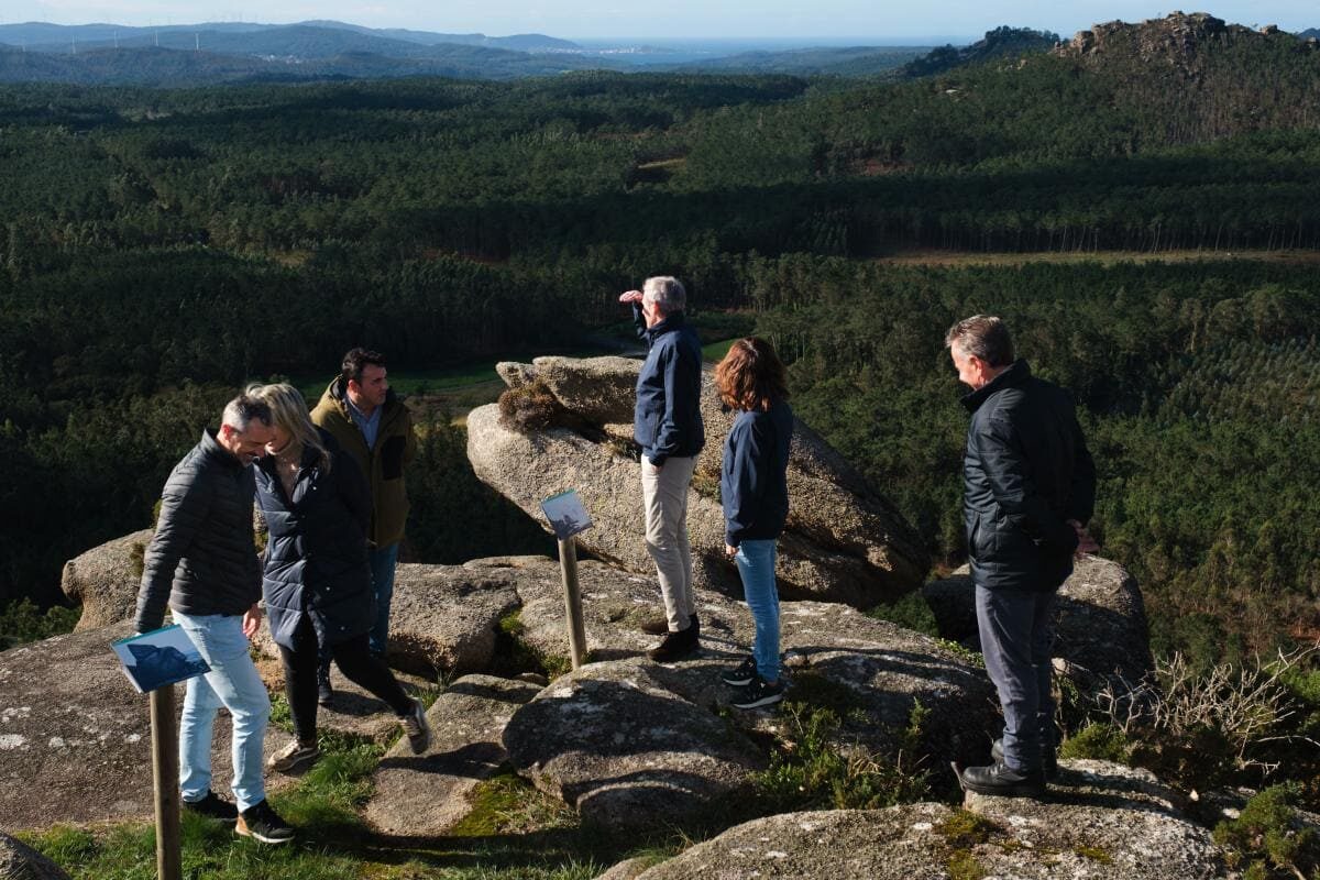 Plan gestión Penedos Pasarela Traba Galicia