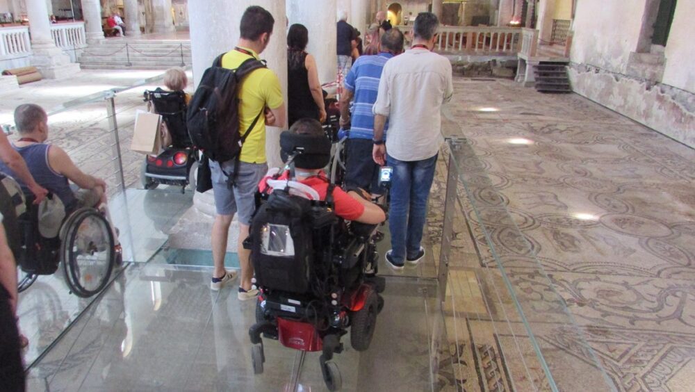 The Basilica of Aquileia is a model of accessibility