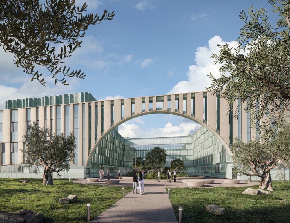 The New Andria Hospital Complex, in Puglia, designed by Cino Zucchi