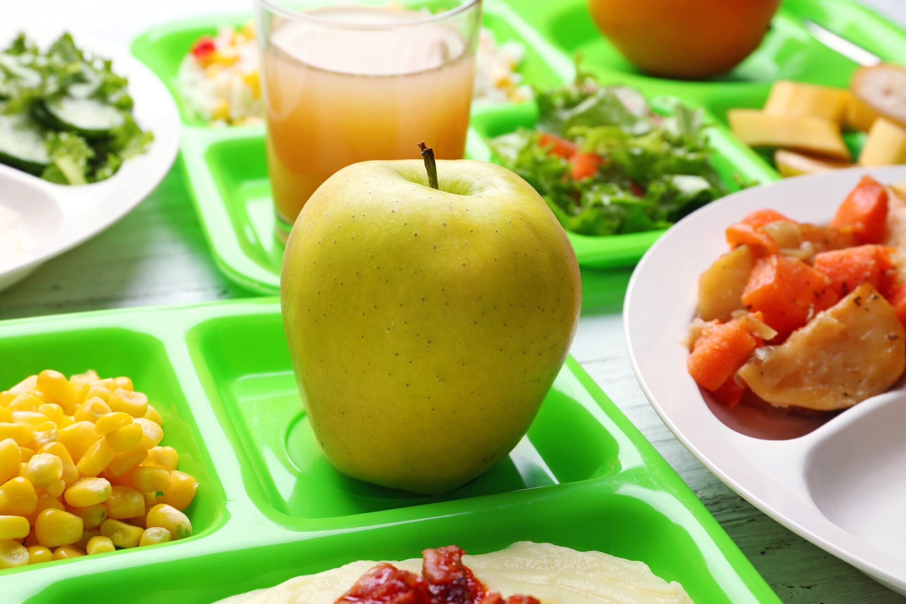 Frutas verduras comedores escolares bebidas azucaradas