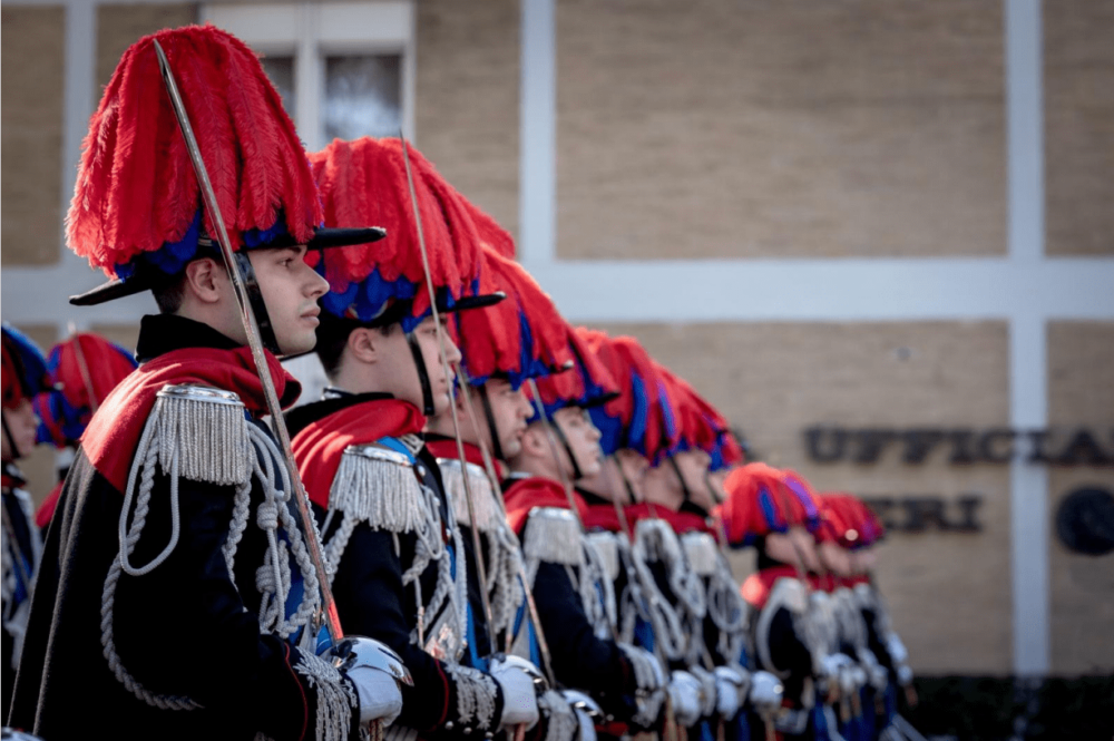 Recruitment of 65 Officer Cadets of the Carabinieri