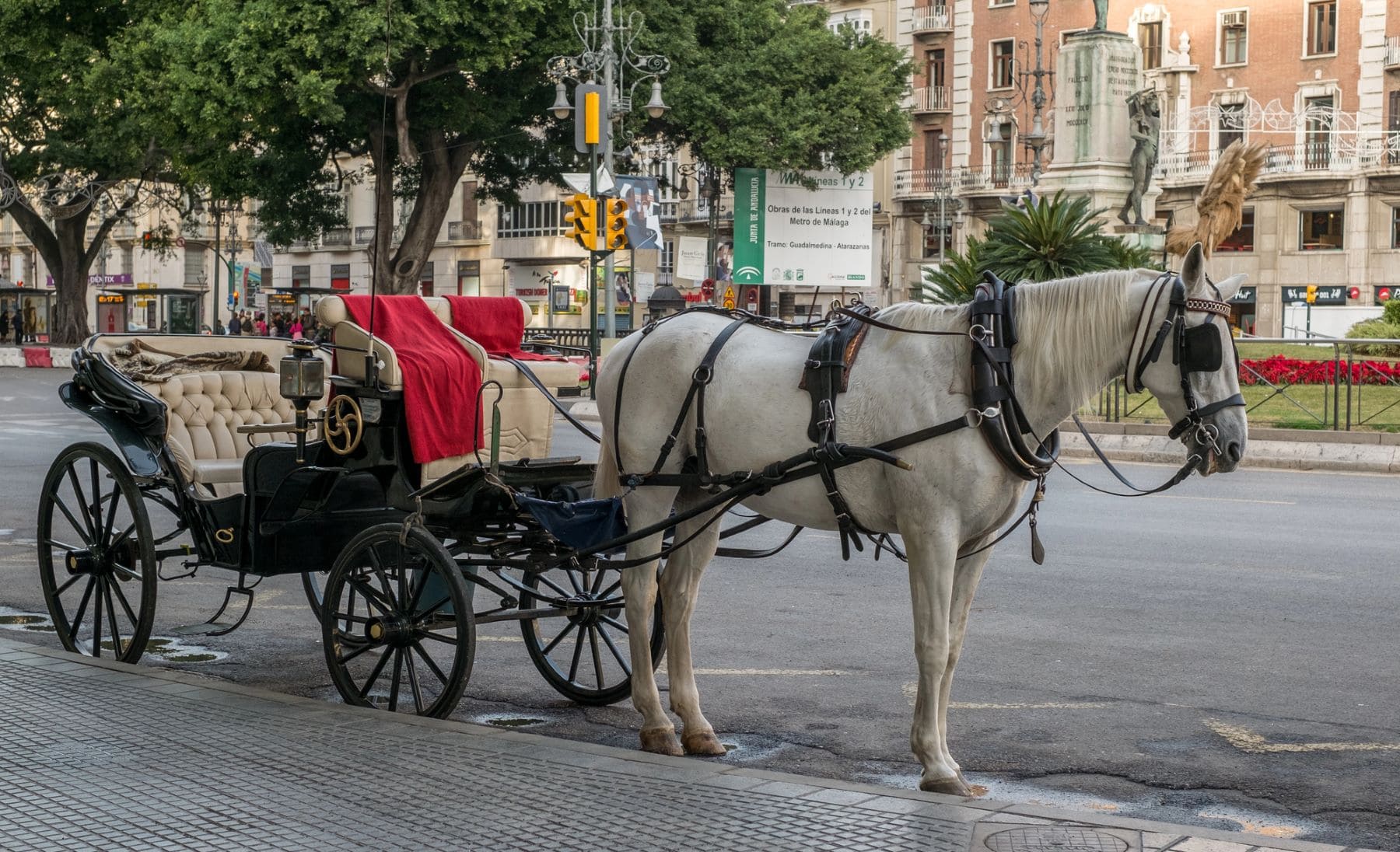 Málaga coches caballos 2025 bicicletas eléctricas
