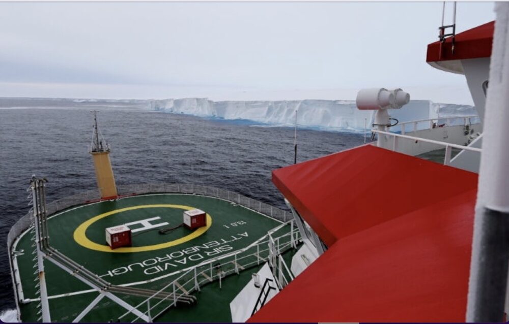 The Iceberg A23a threatens South Georgia's biodiversity