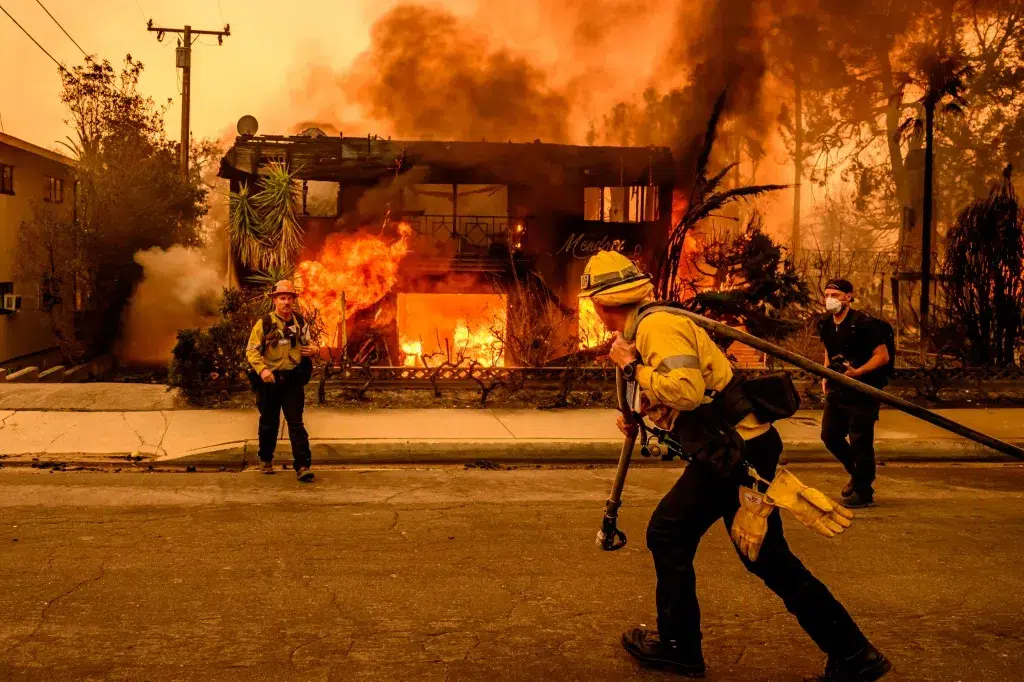 Los Ángeles California fuegos forestales