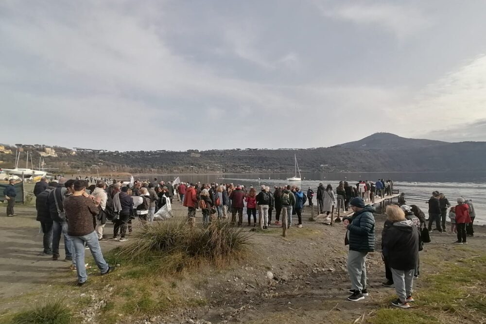 Drought alarm in the Albano and Nemi lakes