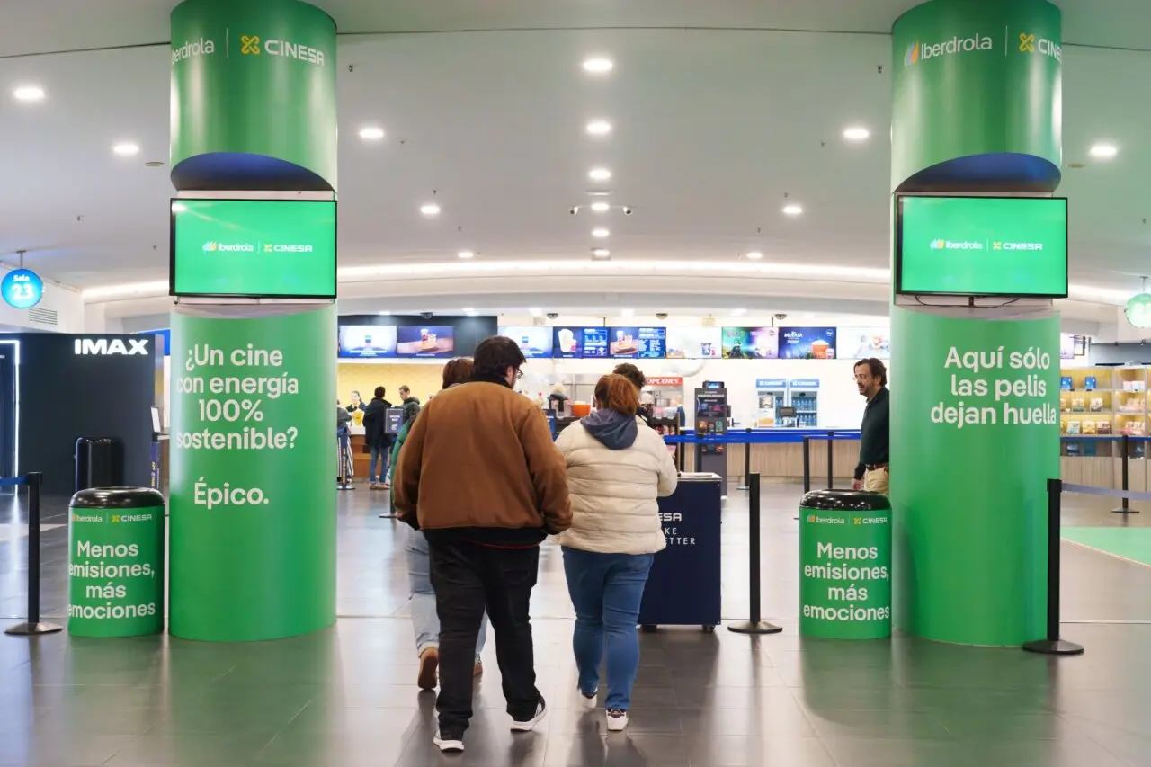 Iberdrola energía renovable Cinesa