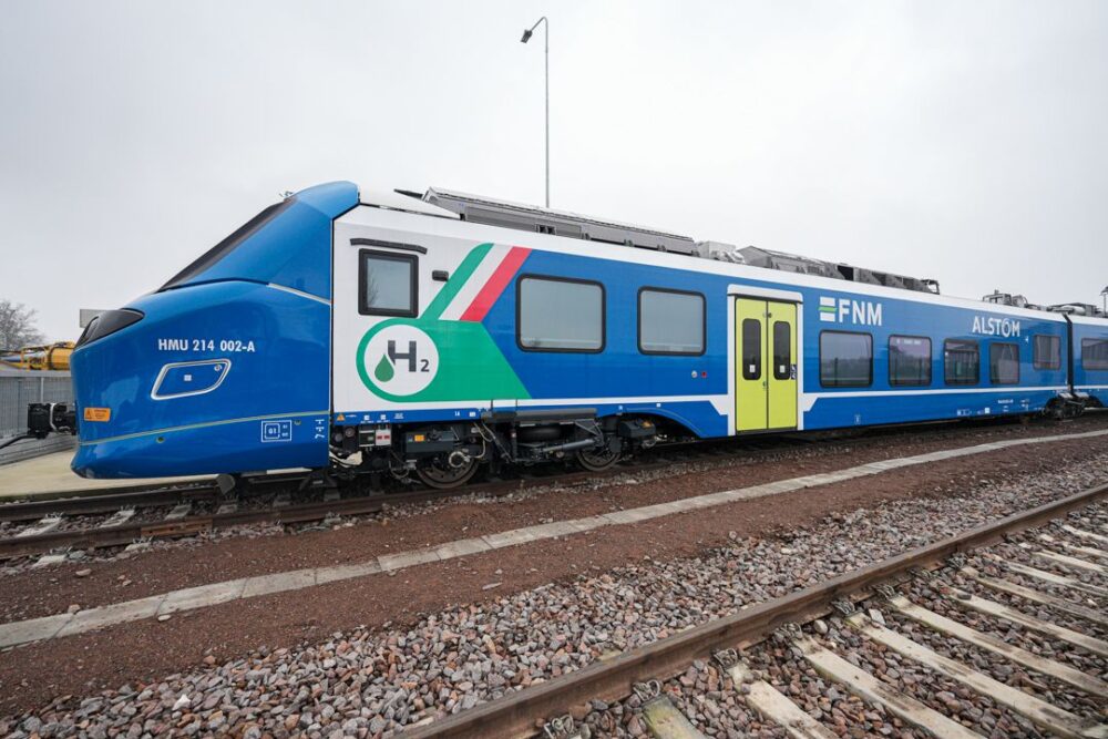 Italy presents the first train in hydrogen