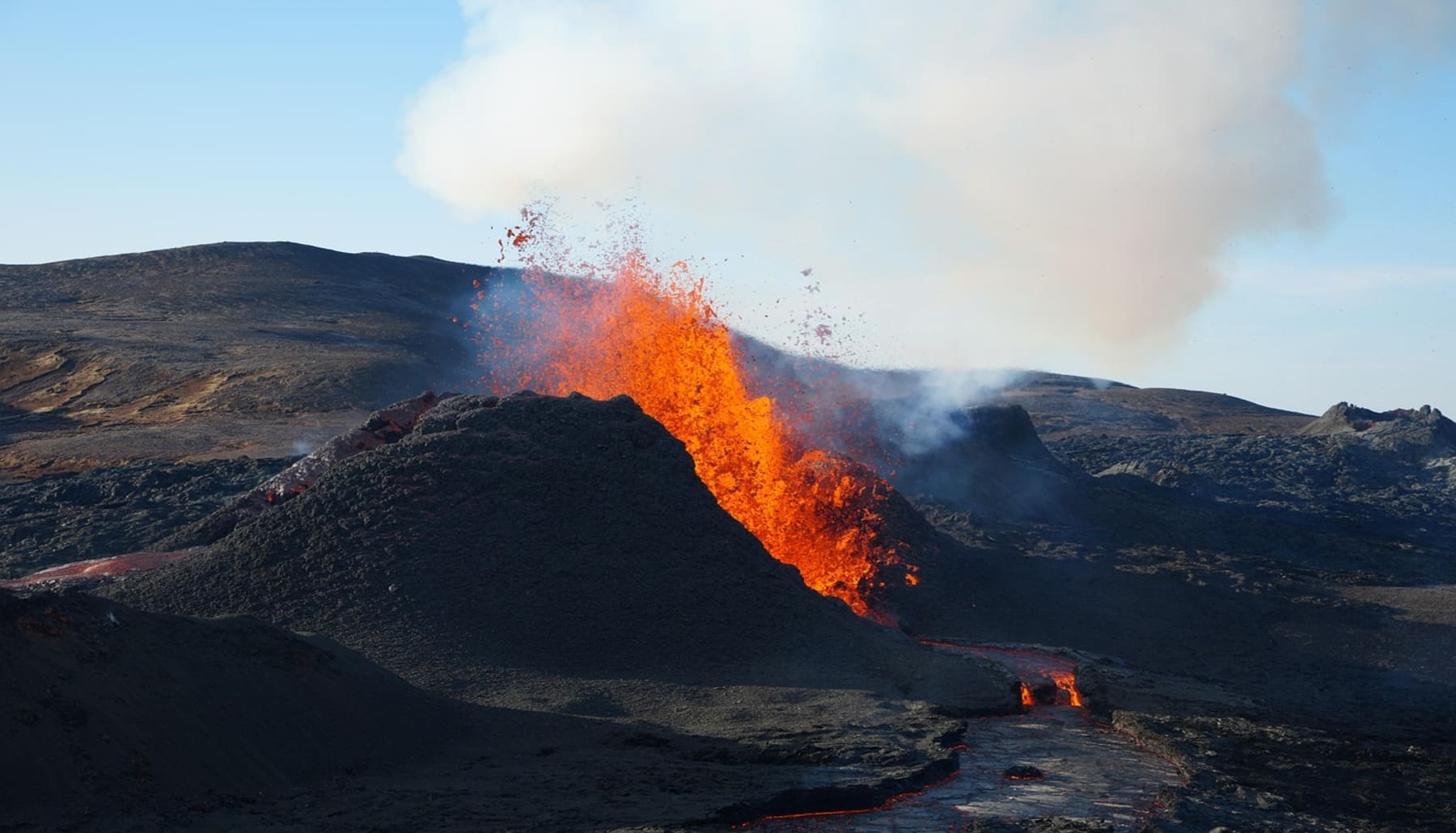 fibra óptica volcanes