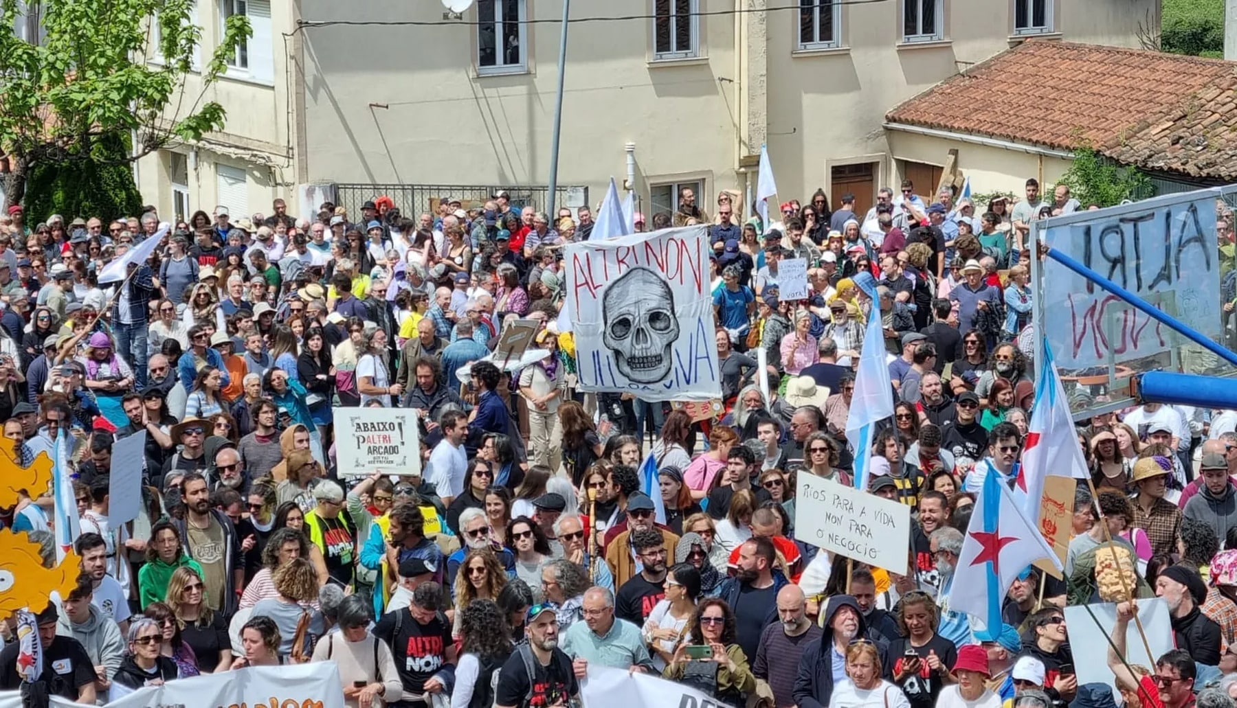 Nueva marcha de organizaciones ecologistas el próximo 1 de junio contra las celulosas de Ence y Altri