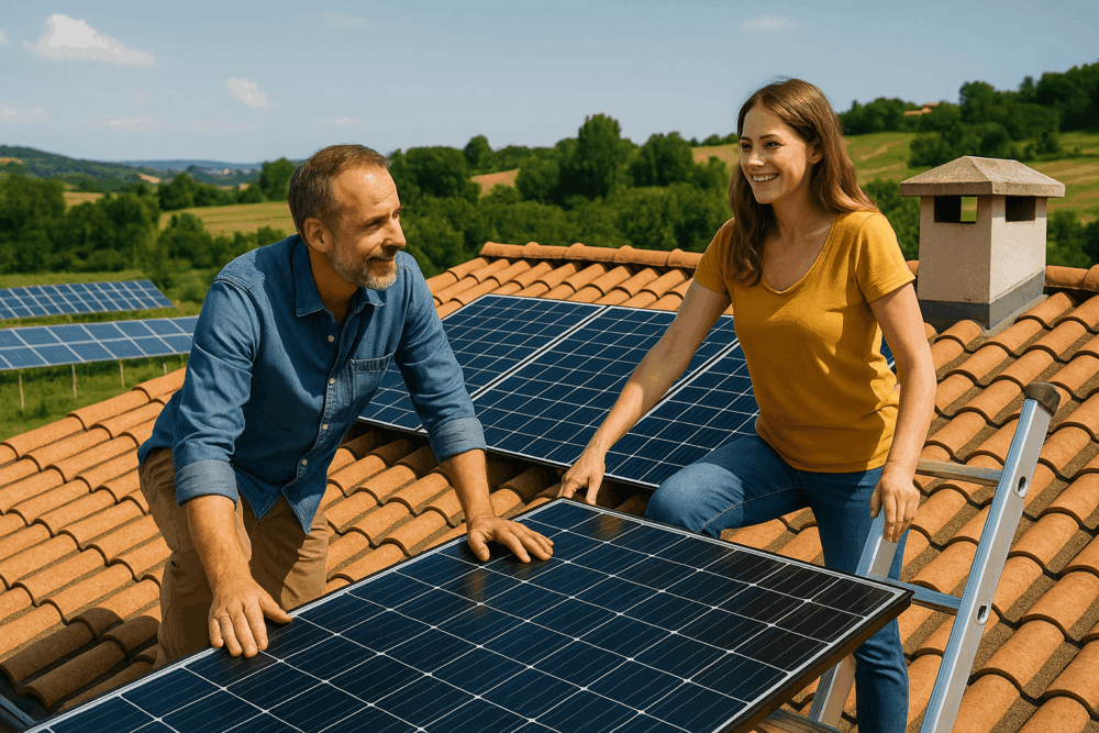 What happens to solar panels at the end of life?